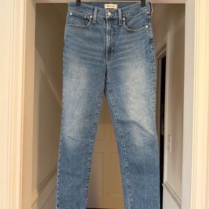 Madewell Women's Blue Ankle Jeans